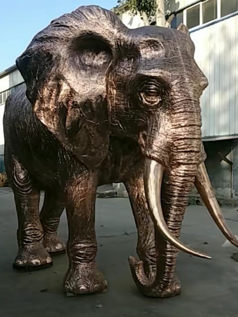 仿铜大象